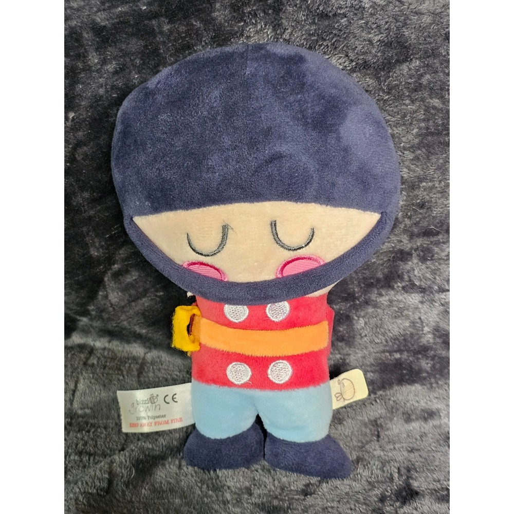 Rare Bizzi Growin British Soldier Royal Guard Plush 8" 2016 UK Toy